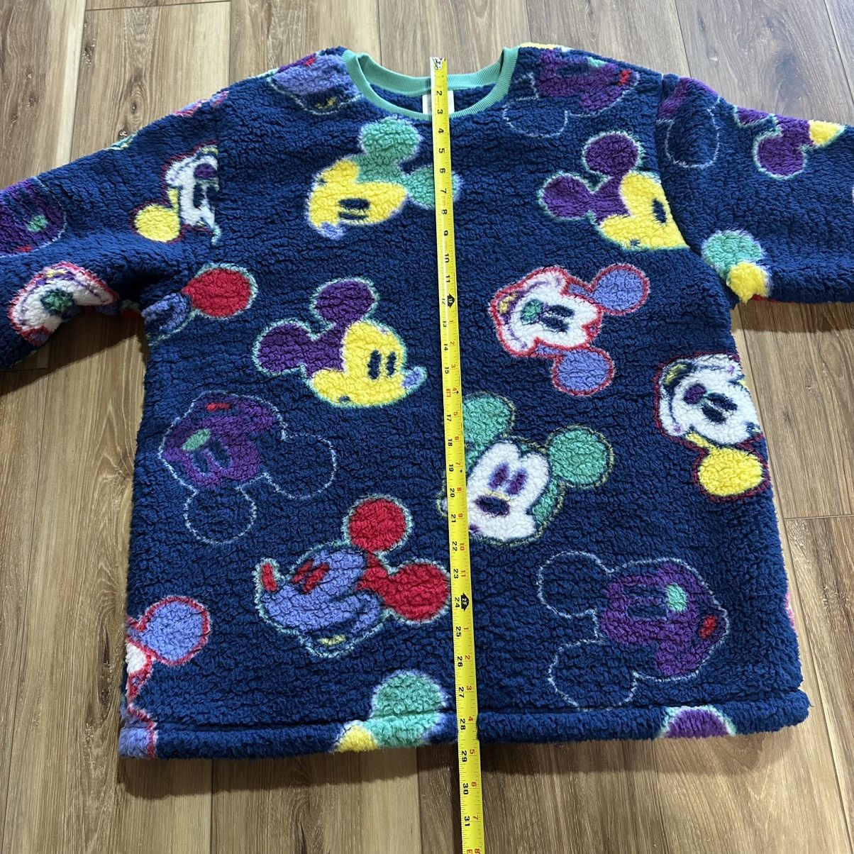 Disney Disney Mickey Mouse Multicolor Sherpa Fleece Sweater Size L / US 10 / IT 46 - 6 Thumbnail
