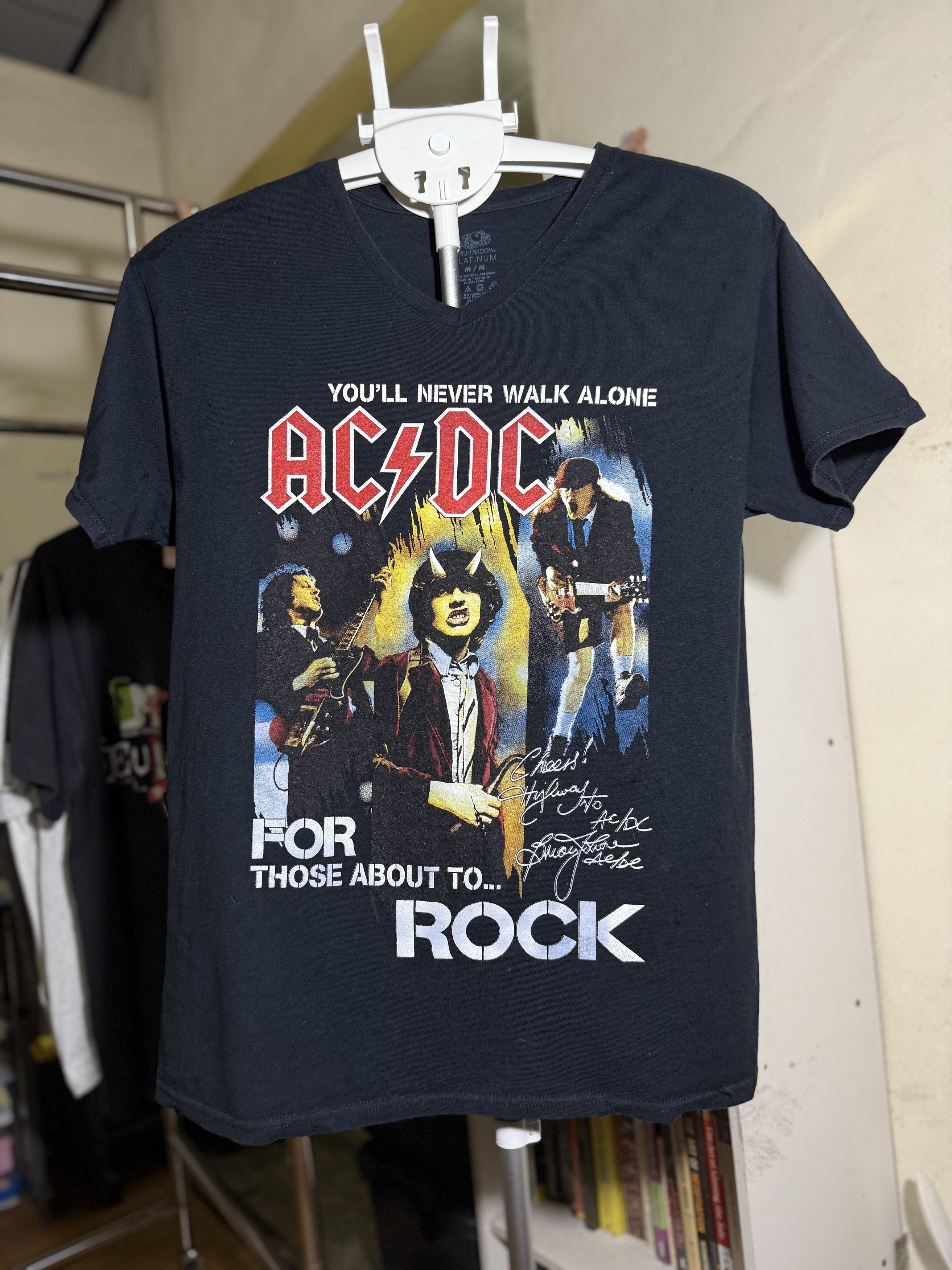 AC/DC AC/DC “For Those About to Rock” Tee—You’ll Never Walk Alone Size US M / EU 48-50 / 2 - 2 Thumbnail