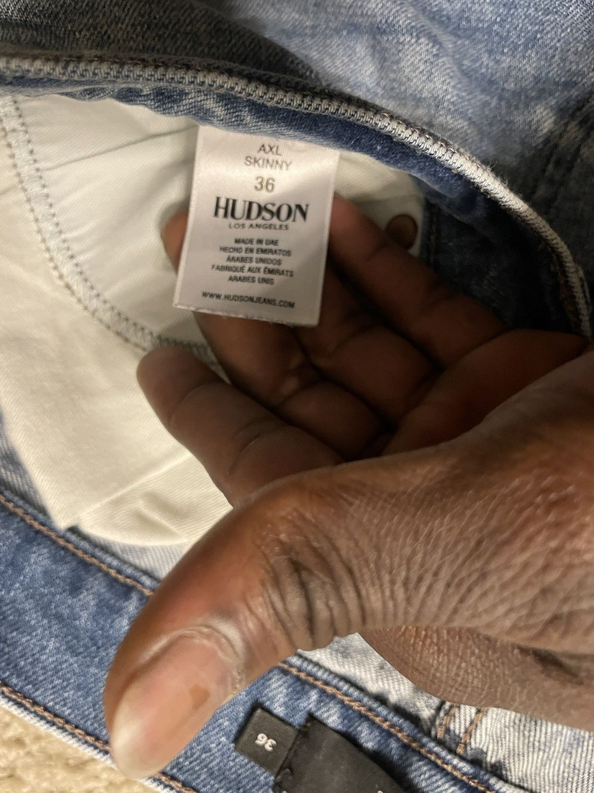 Hudson Hudson Skinny Jeans Size US 36 / EU 52 - 17 Thumbnail