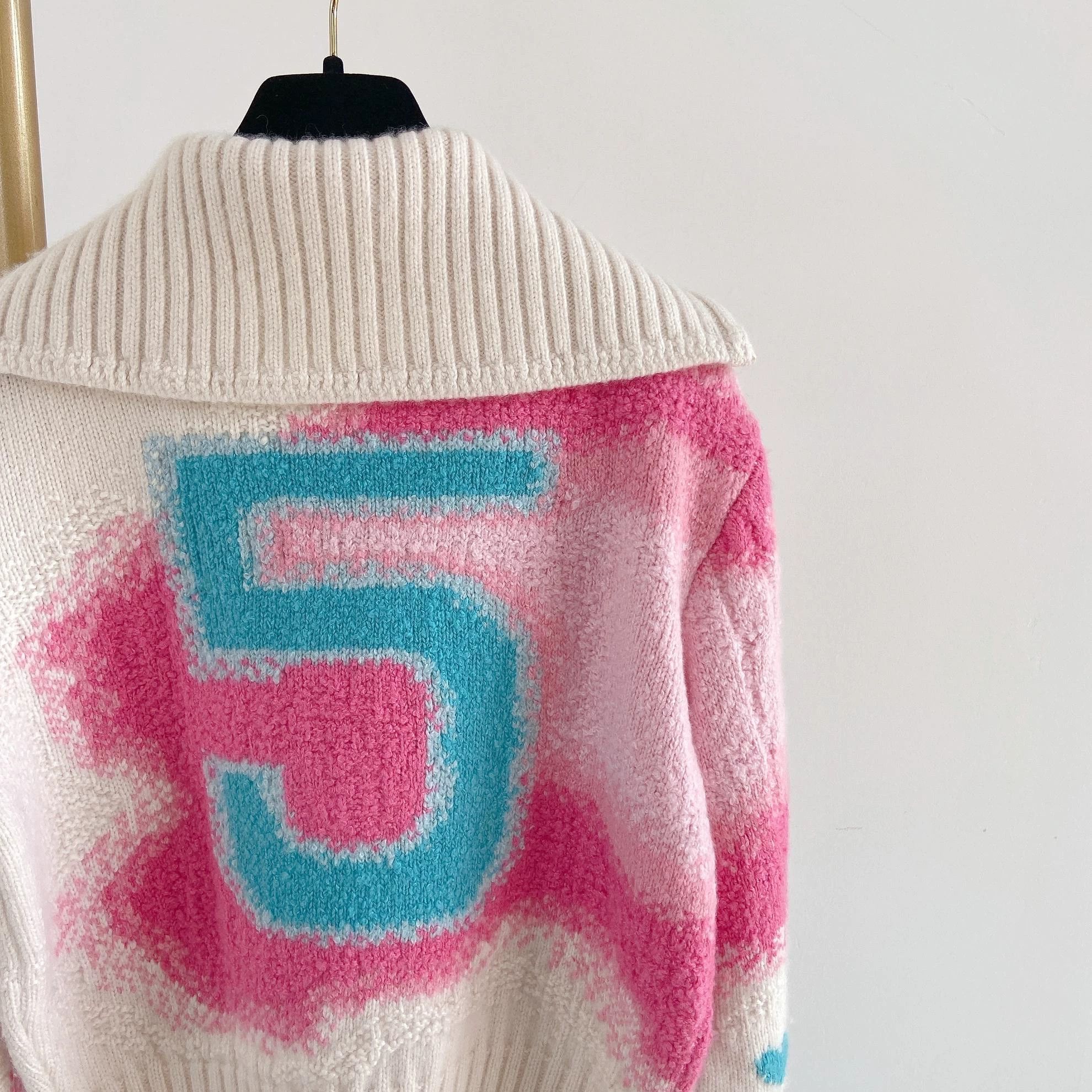 Chanel Chanel Ski Color Blocked Knit Sweater Size 34 Size XS / US 0-2 / IT 36-38 - 6 Thumbnail