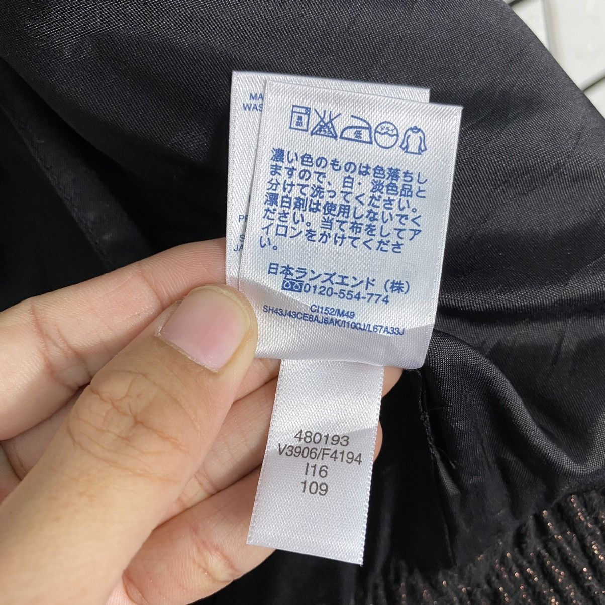 Japanese Brand 🔥CANVAS BY LANDS’ END BIKER VEST JACKET WORKER Size US S / EU 44-46 / 1 - 23 Thumbnail