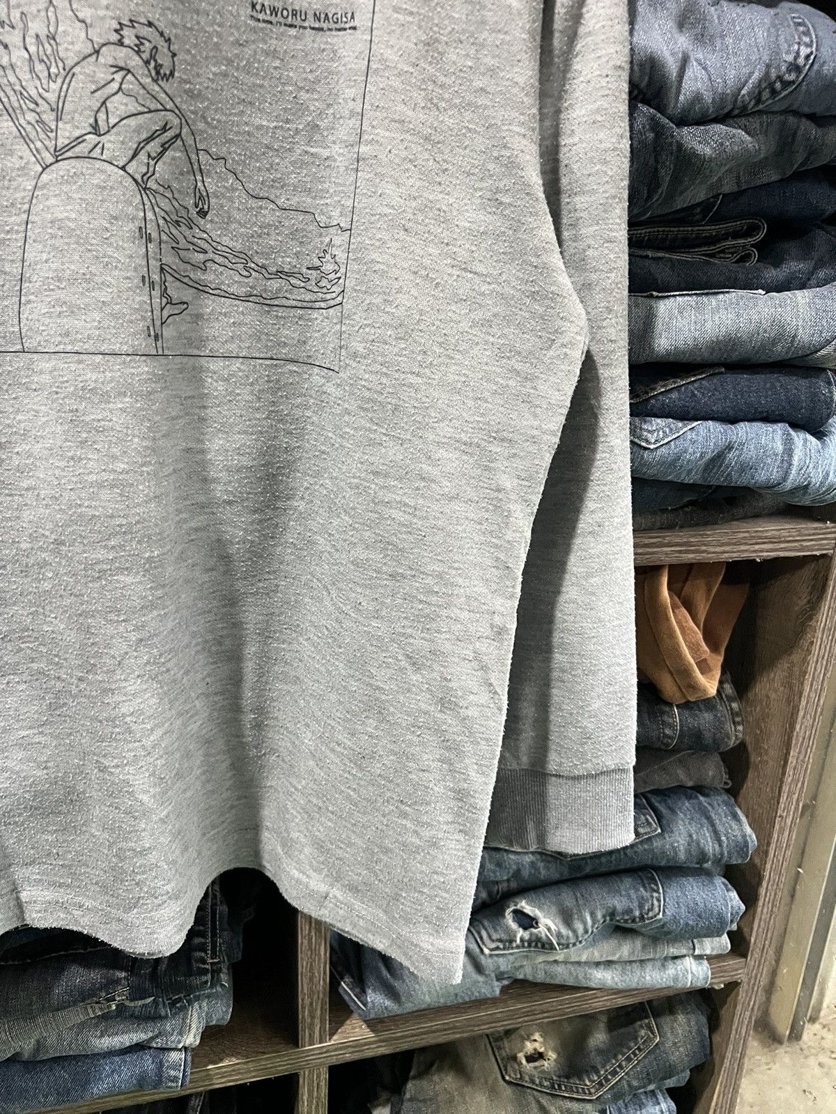 Anime 🔥Evangelion Kaworu Nagisa Crewneck Sweatshirt Size US S / EU 44-46 / 1 - 8 Thumbnail