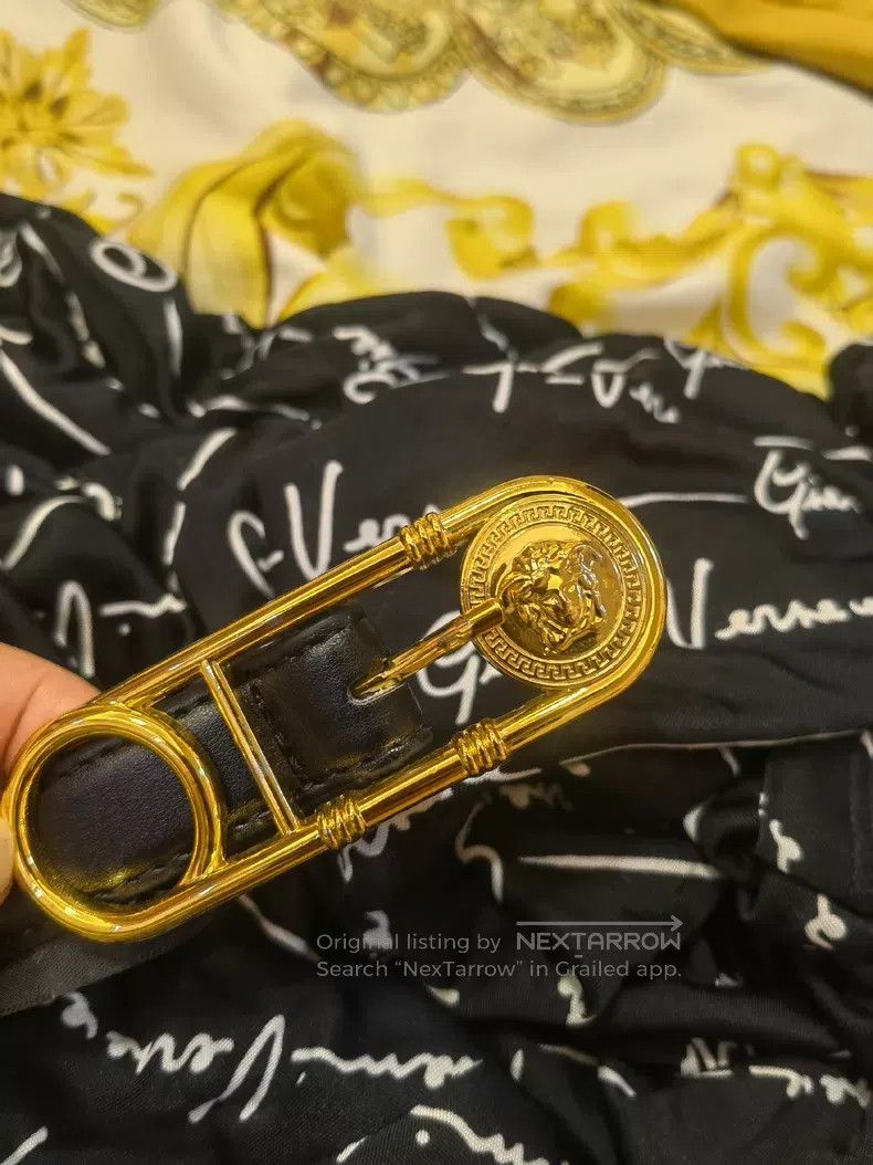 Versace Versace Full of logo dress Size M / US 6-8 / IT 42-44 - 5 Thumbnail
