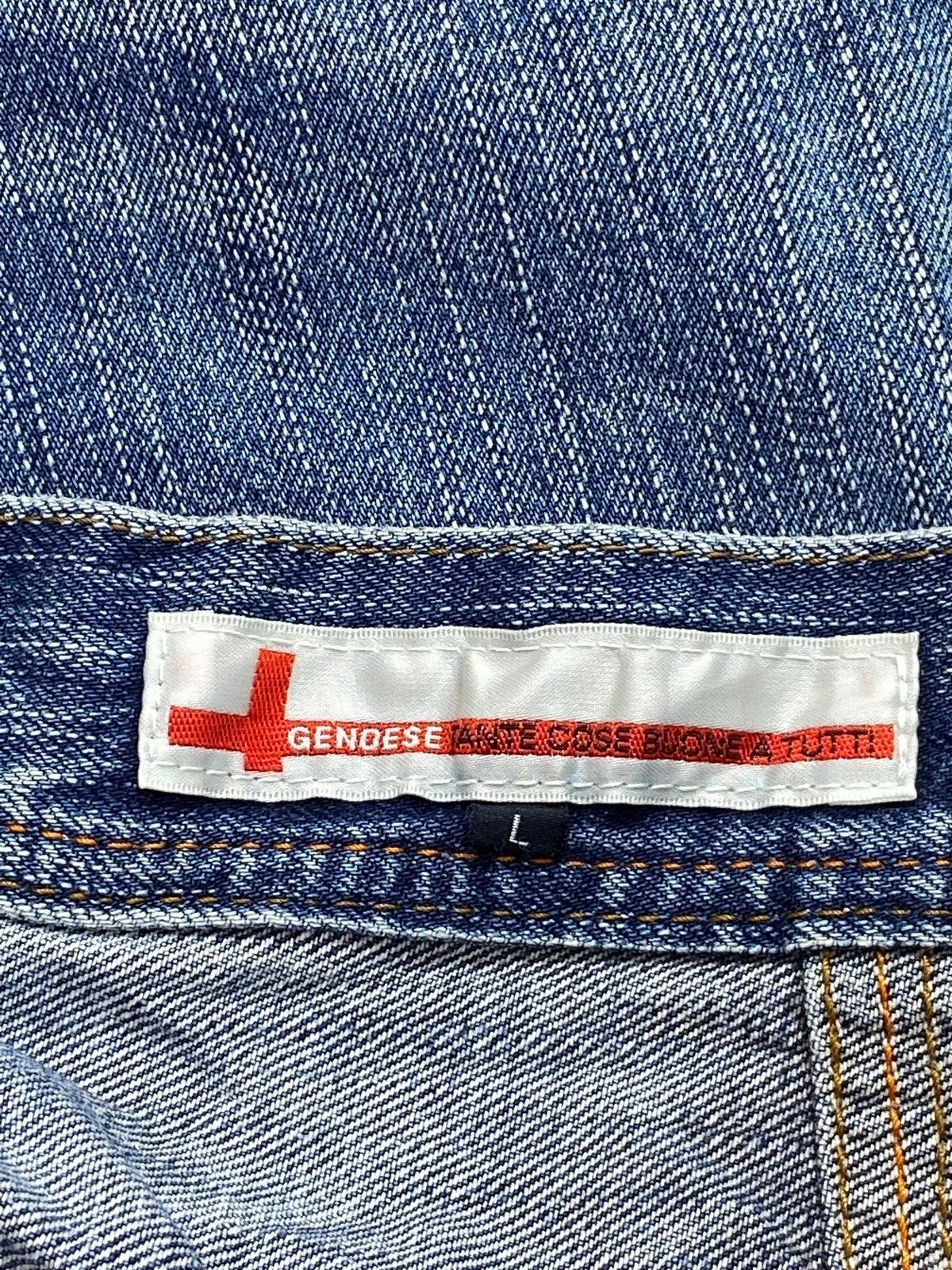Japanese Brand Vintage Japanese Brand Genoese 2 side Pocket Loose Jeans Size US 34 / EU 50 - 11 Thumbnail