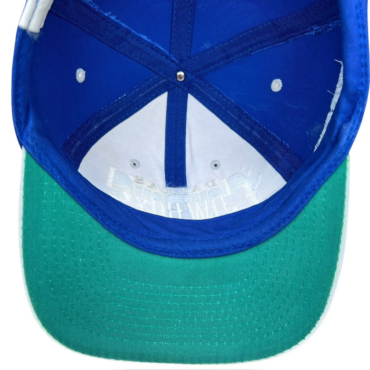 NFL NFL Dallas Cowboys Spell Out Two Tone Embroidered Snapback Size ONE SIZE - 10 Thumbnail