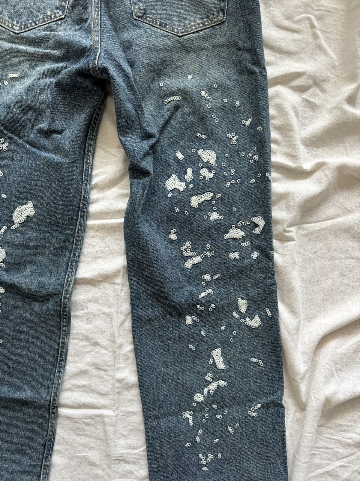 Fugazi Fugazi paint splatter stitch pants 32x29 Size US 32 / EU 48 - 9 Thumbnail