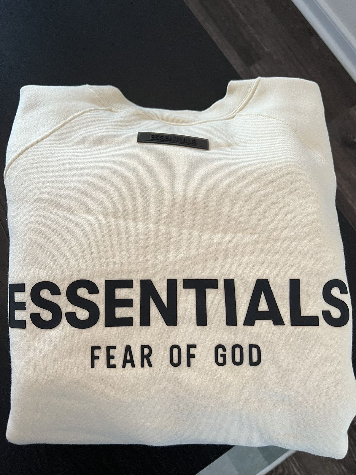 Essentials × Fear of God Fear of God Essentials Pull-Over Crewneck ...