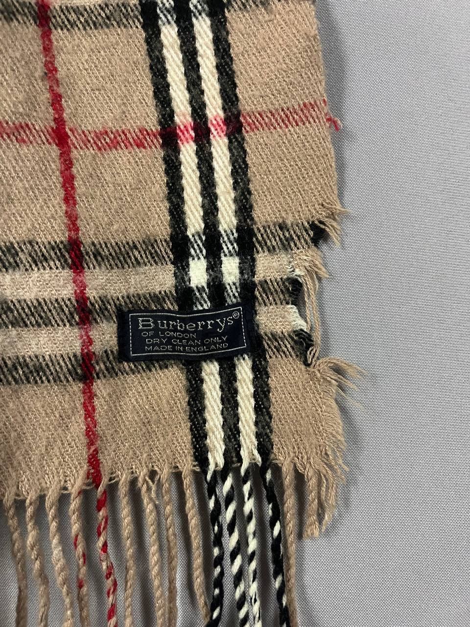 Burberry Burberry Nova Check Scarf Wool Size ONE SIZE - 16 Thumbnail