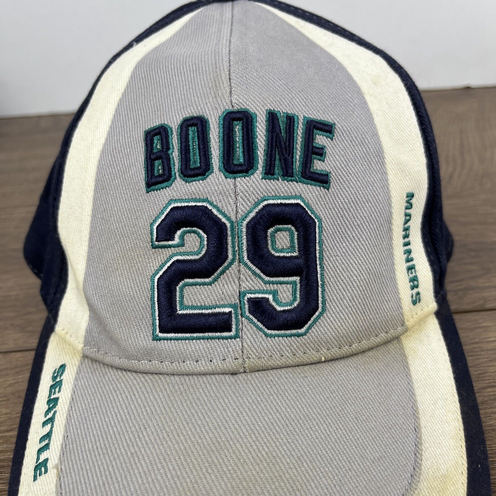 Other Seattle Mariners Hat 29 Boone Gray Hat Adjustable Adult Size Size ONE SIZE - 7 Thumbnail