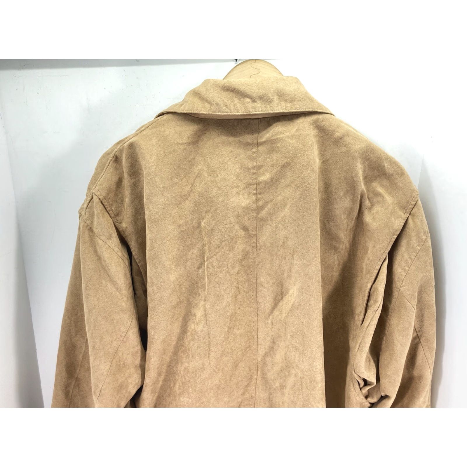 Delta Delta Downs Racetrack Jacket Men XL Beige Full Zip Microfiber Horse Racing VTG Size US XL / EU 56 / 4 - 7 Thumbnail