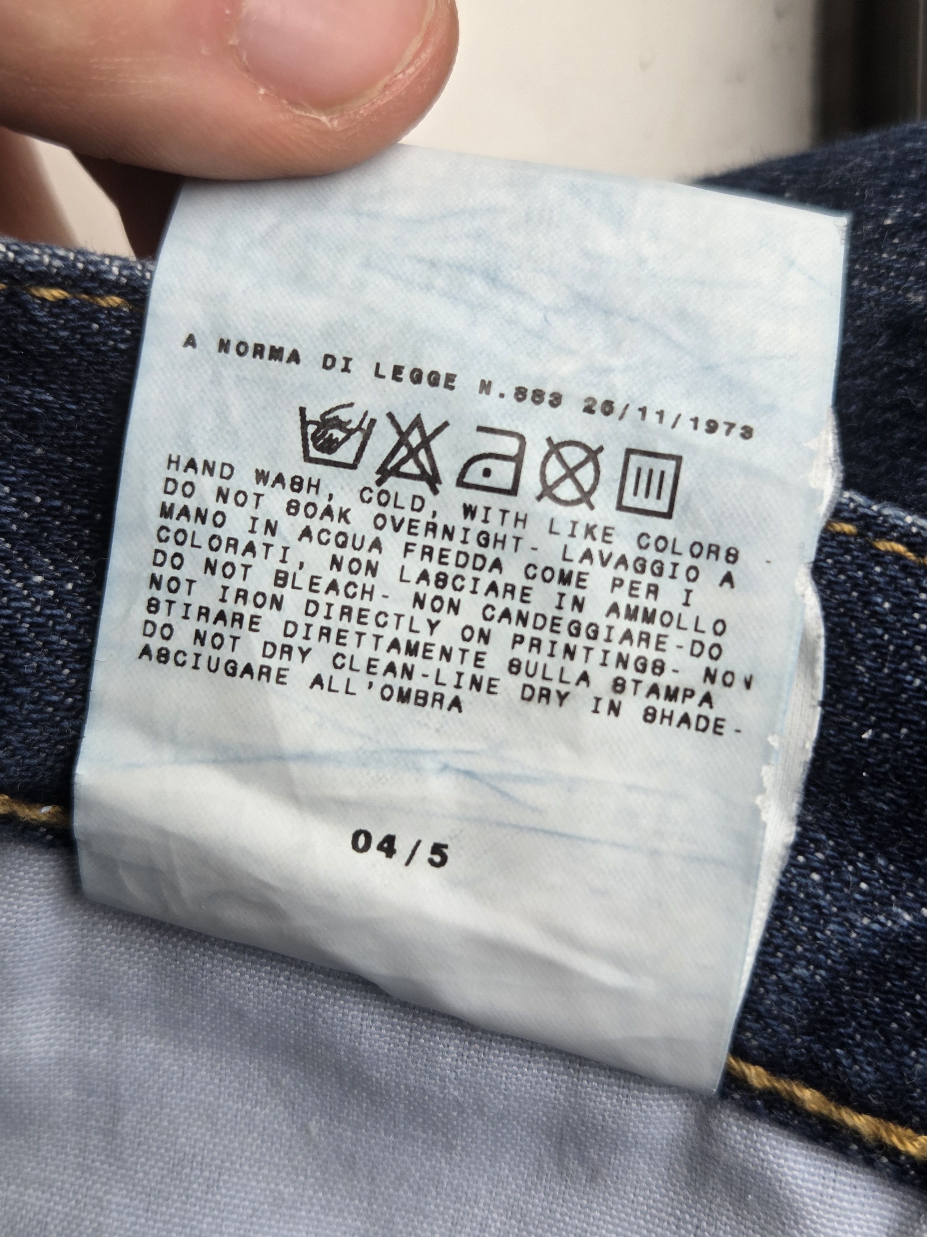 Dolce & Gabbana SS03 Dolce & Gabbana Patchwork Distressed denim Size US 30 / EU 46 - 8 Thumbnail