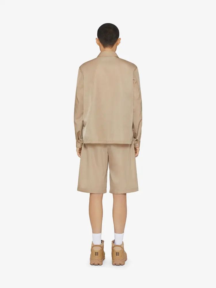 Givenchy o1n1vont0326 Elasticated Casual Shorts in Beige Size US 34 / EU 50 - 3 Thumbnail