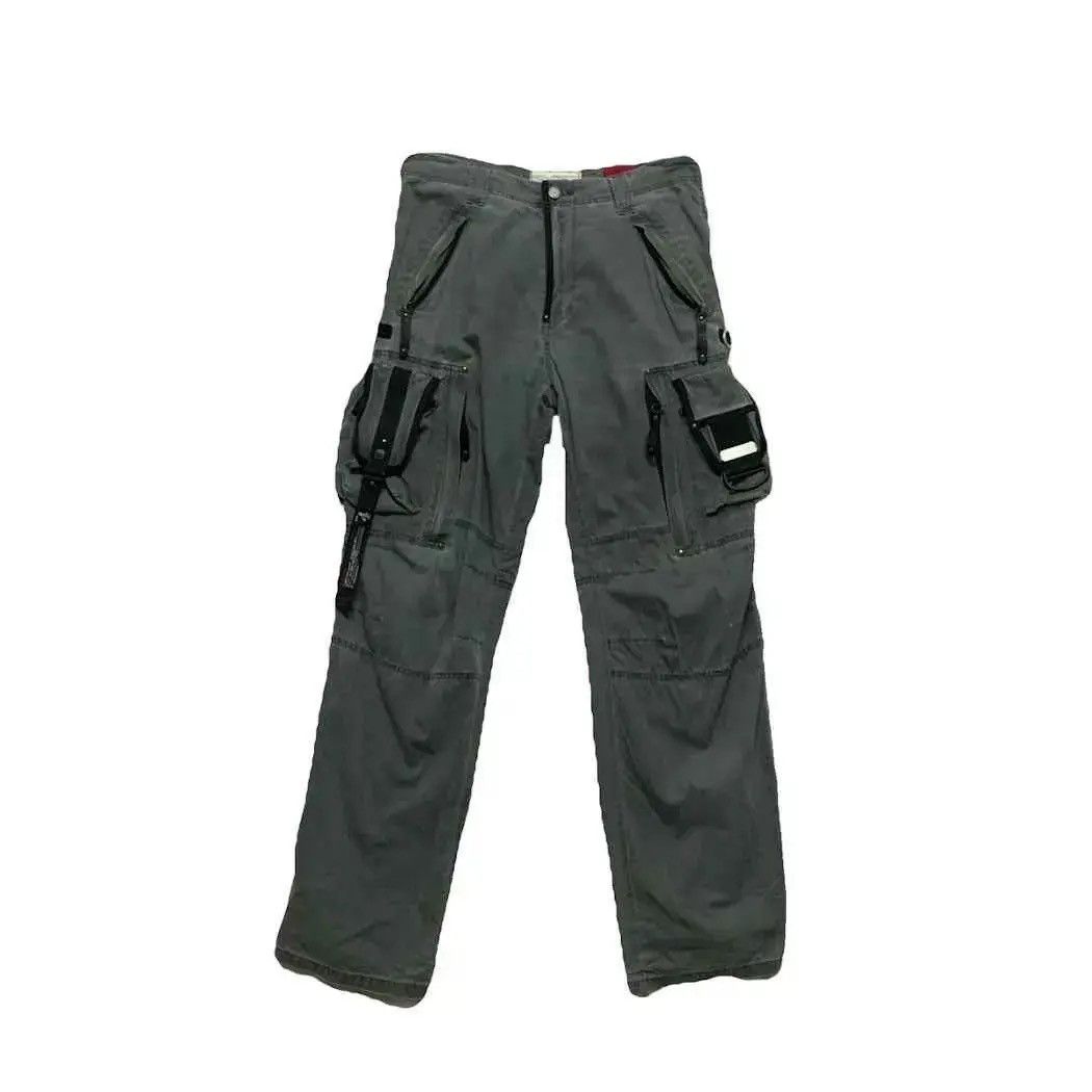 Japanese Brand RARE! 3D POCKET Tough Utility MultiPocket Bondage Cargo Pant Size US 33 - 2 Thumbnail