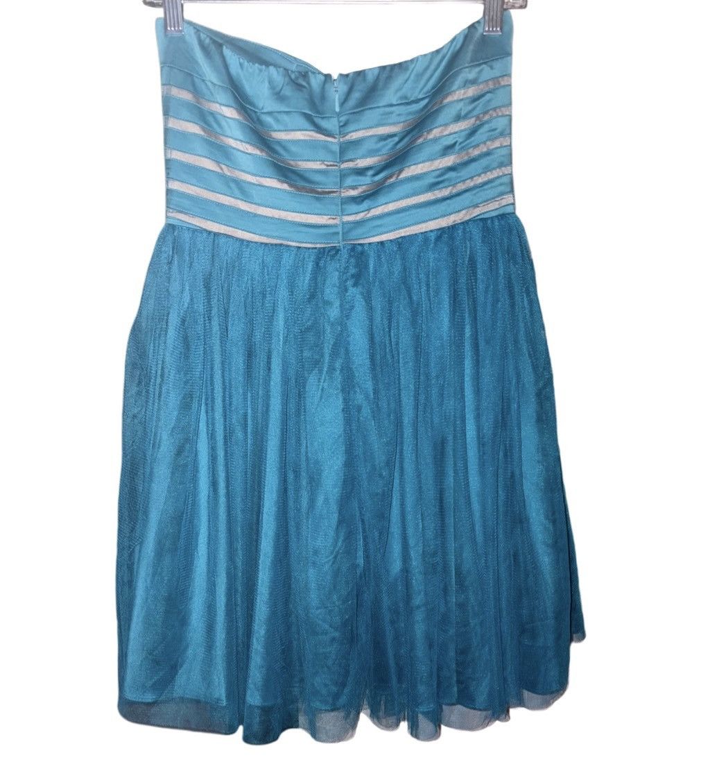 Vintage Vintage Cerulean Blue Corset & Tulle Dress Size M / US 6-8 / IT 42-44 - 10 Thumbnail