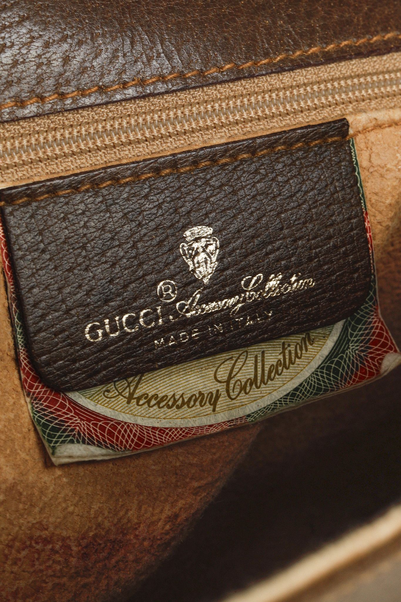 Gucci Gucci Vintage Beige Monogram Messenger Clutch Size ONE SIZE - 13 Thumbnail