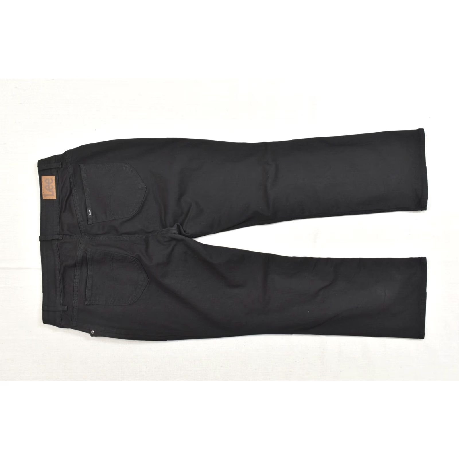 Lee Lee Regular Fit Bootcut Pants Mid Rise Black 16W P Petite Stretch Women's Casual Trousers Size 38" / US 16 / IT 52 - 2 Thumbnail