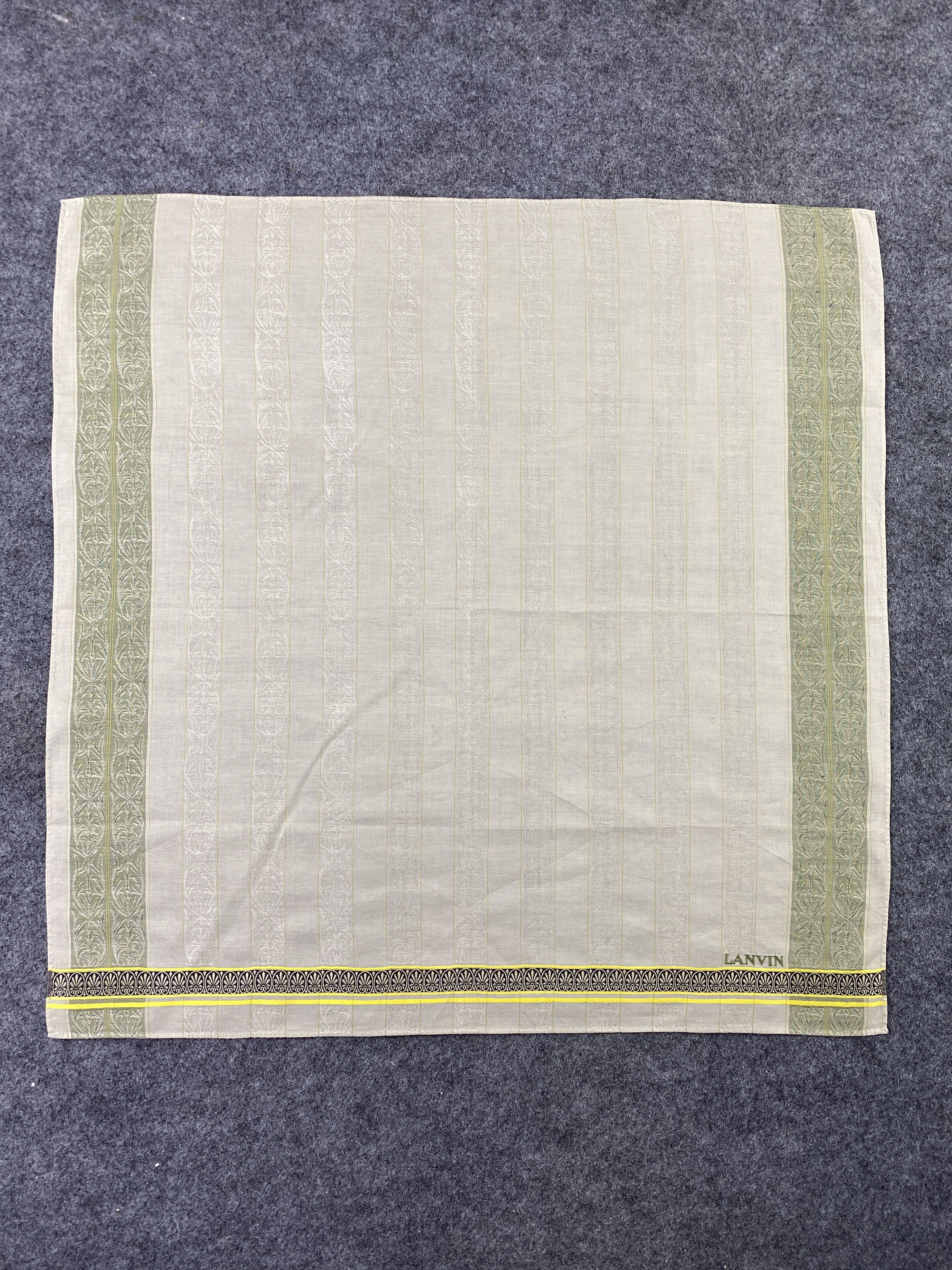Lanvin Lanvin Handkerchief / Bandana / Neckerchief / Headscarf-B328 Size ONE SIZE - 3 Thumbnail