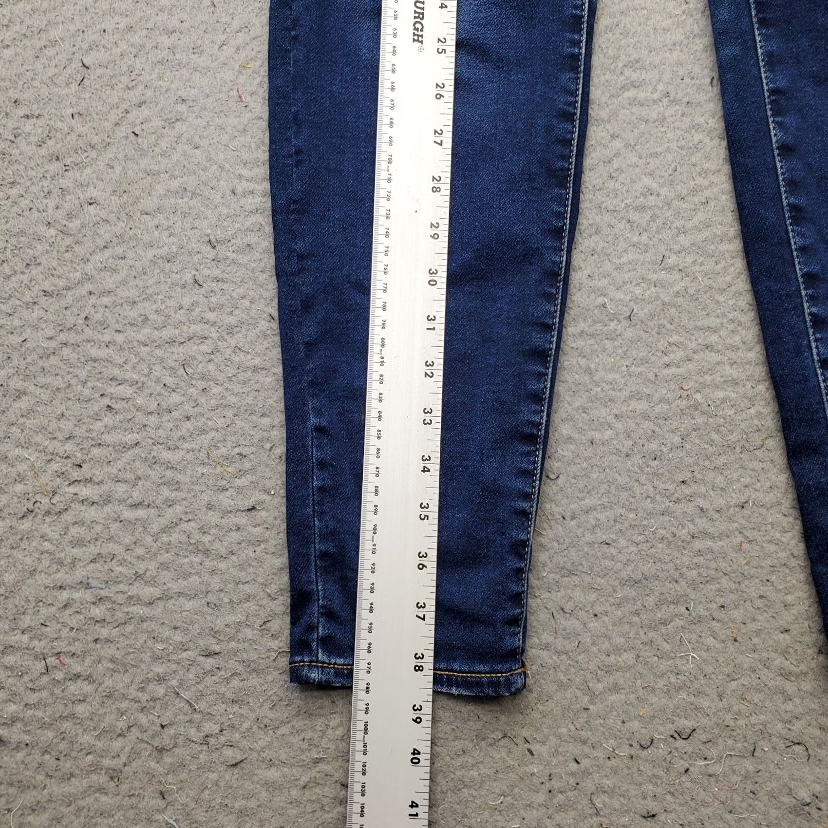 American Eagle Outfitters American Eagle Outfitters Jegging Jeans Womens 10 Blue Denim Curvy High Rise Size 32" / US 10 / IT 46 - 3 Thumbnail
