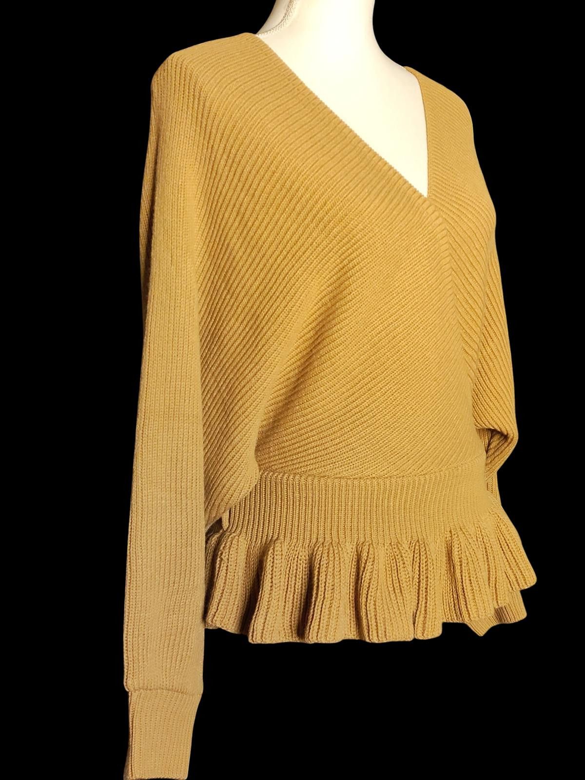 Other Peach Love Cozy Chic Wrap Sweater Size S / US 4 / IT 40 - 5 Thumbnail