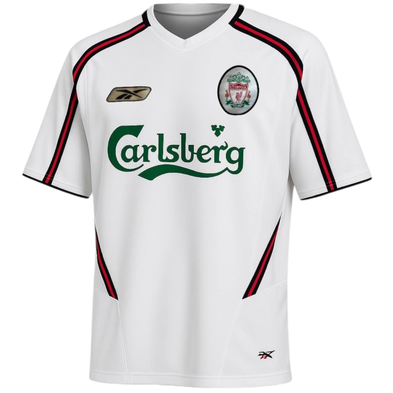 Reebok 2003/04 LIVERPOOL FC AWAY SOCCER JERSEY FOOTBALL SHIRT XXL Size US XXL / EU 58 / 5 - 1 Thumbnail