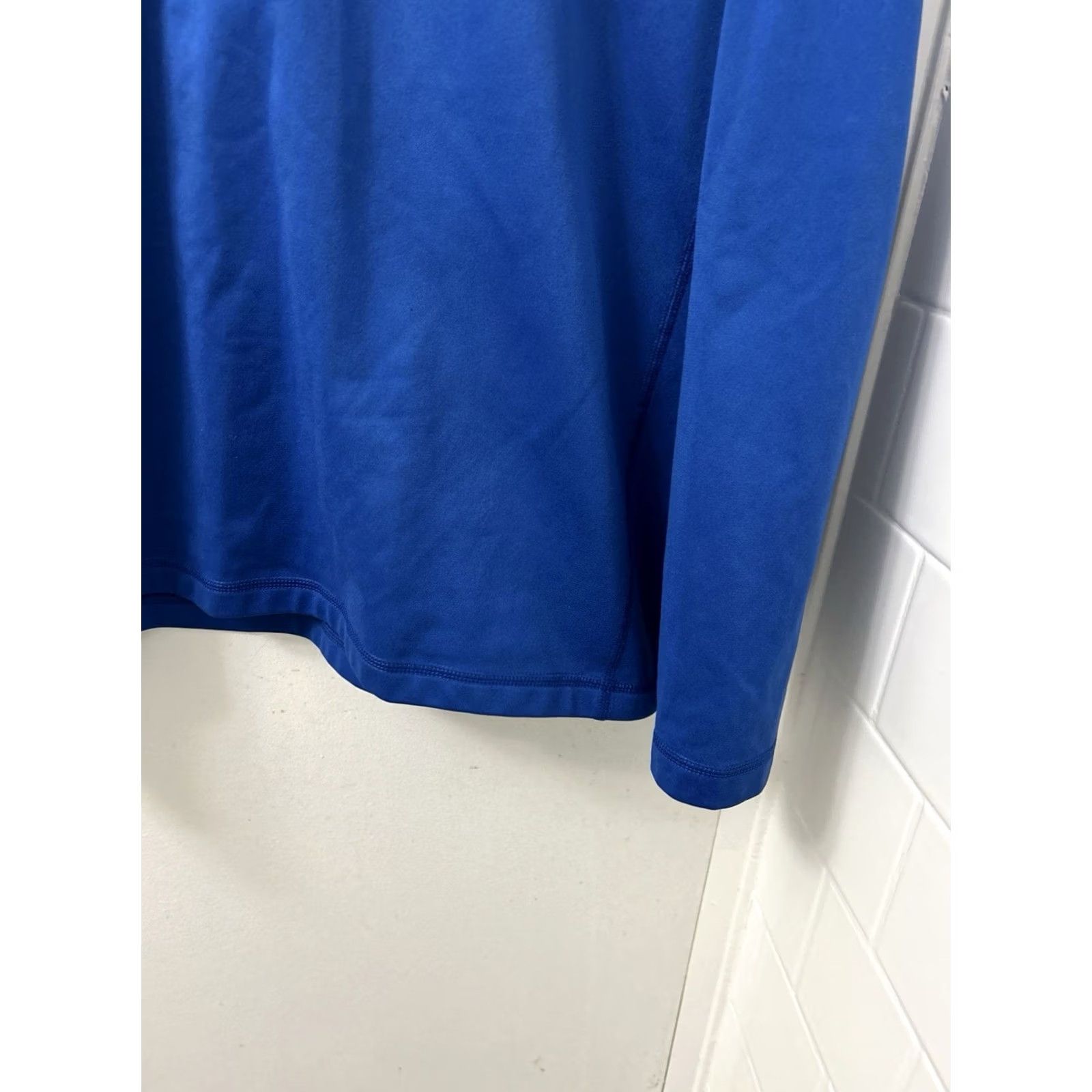 The North Face The North Face 1/4 Zip Mens Size Large Blue Pullover Sweatshirt Long Sleeve Size US L / EU 52-54 / 3 - 7 Thumbnail