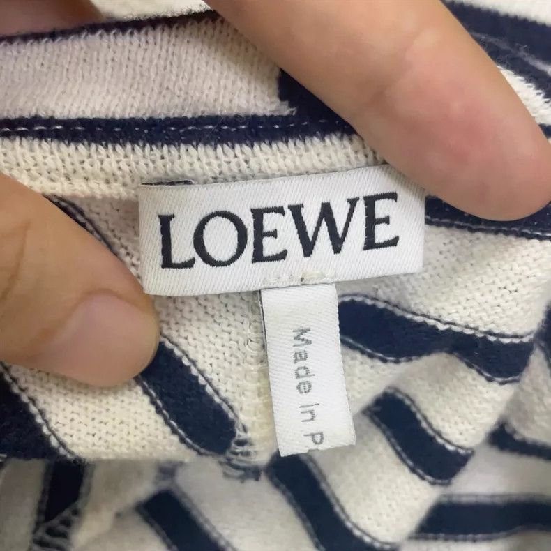 Loewe LOEWE Striped irregular t-shirt Size S / US 4 / IT 40 - 5 Thumbnail