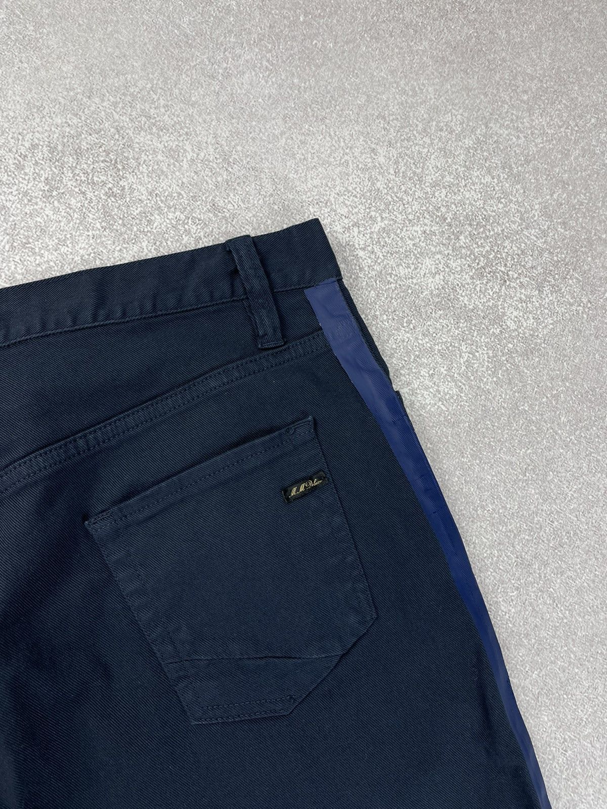 Vintage Maurizio Massimino Selvedge Avant Garde Cotton Pants Size 48 Size US 33 - 10 Thumbnail
