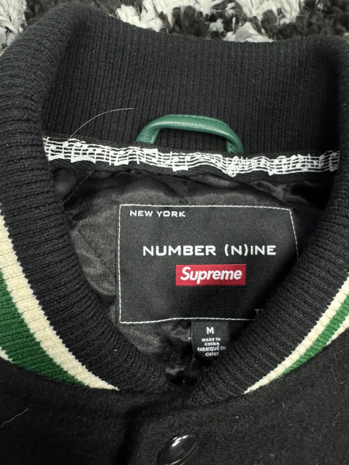 Number (N)ine × Supreme Supreme x number (n)ine Mickey varsity jacket Size US M / EU 48-50 / 2 - 3 Thumbnail