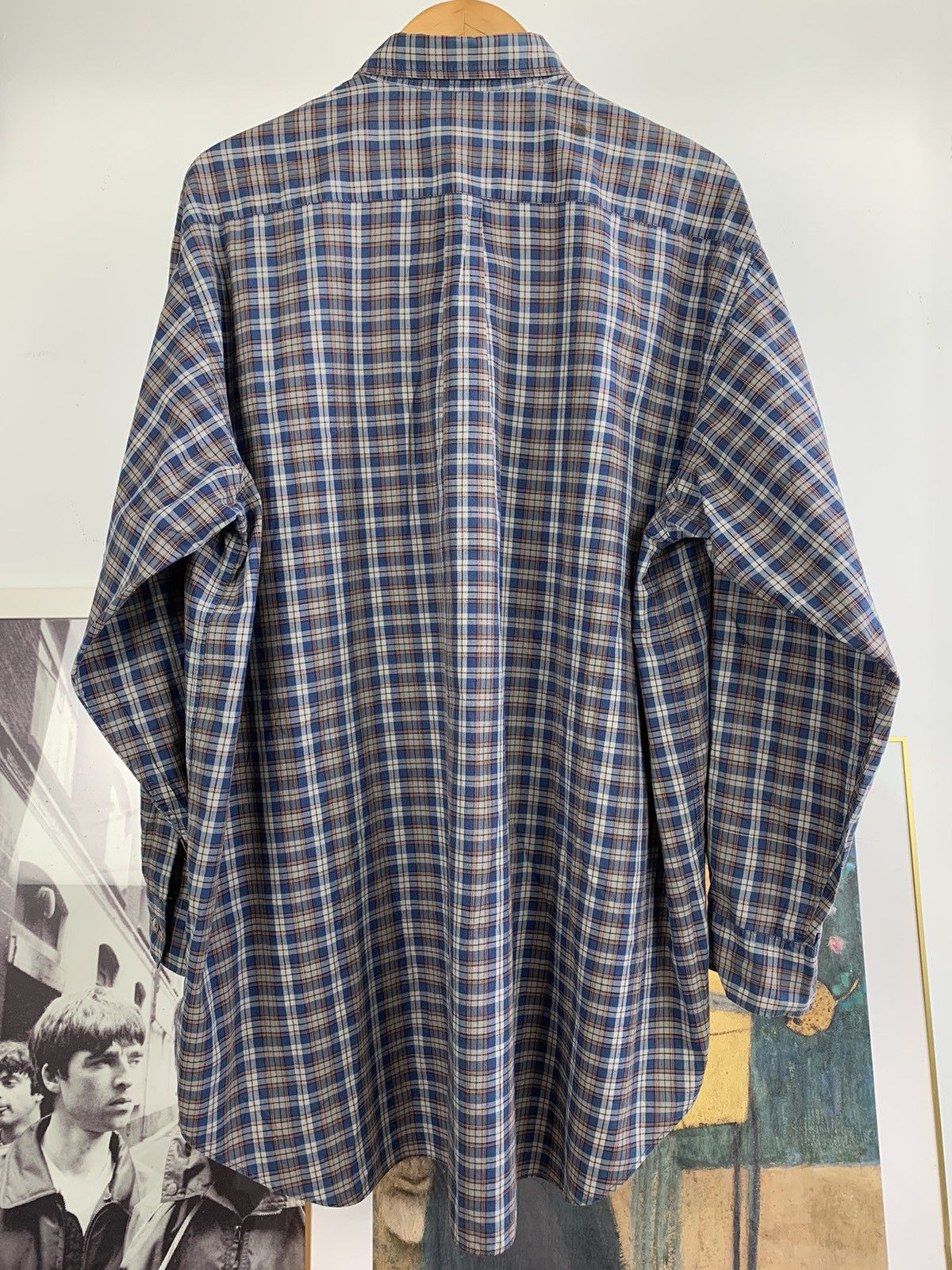 Y's for Men Y's for Men by Yohji Yamamoto Oversized Plaid Button Shirt Size US L / EU 52-54 / 3 - 4 Thumbnail