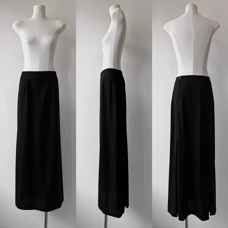 Yohji Yamamoto Yohji Yamamoto size os 1999 AW Wool Tulle Skirt Size 24" / US 00 / IT 34 - 7 Thumbnail