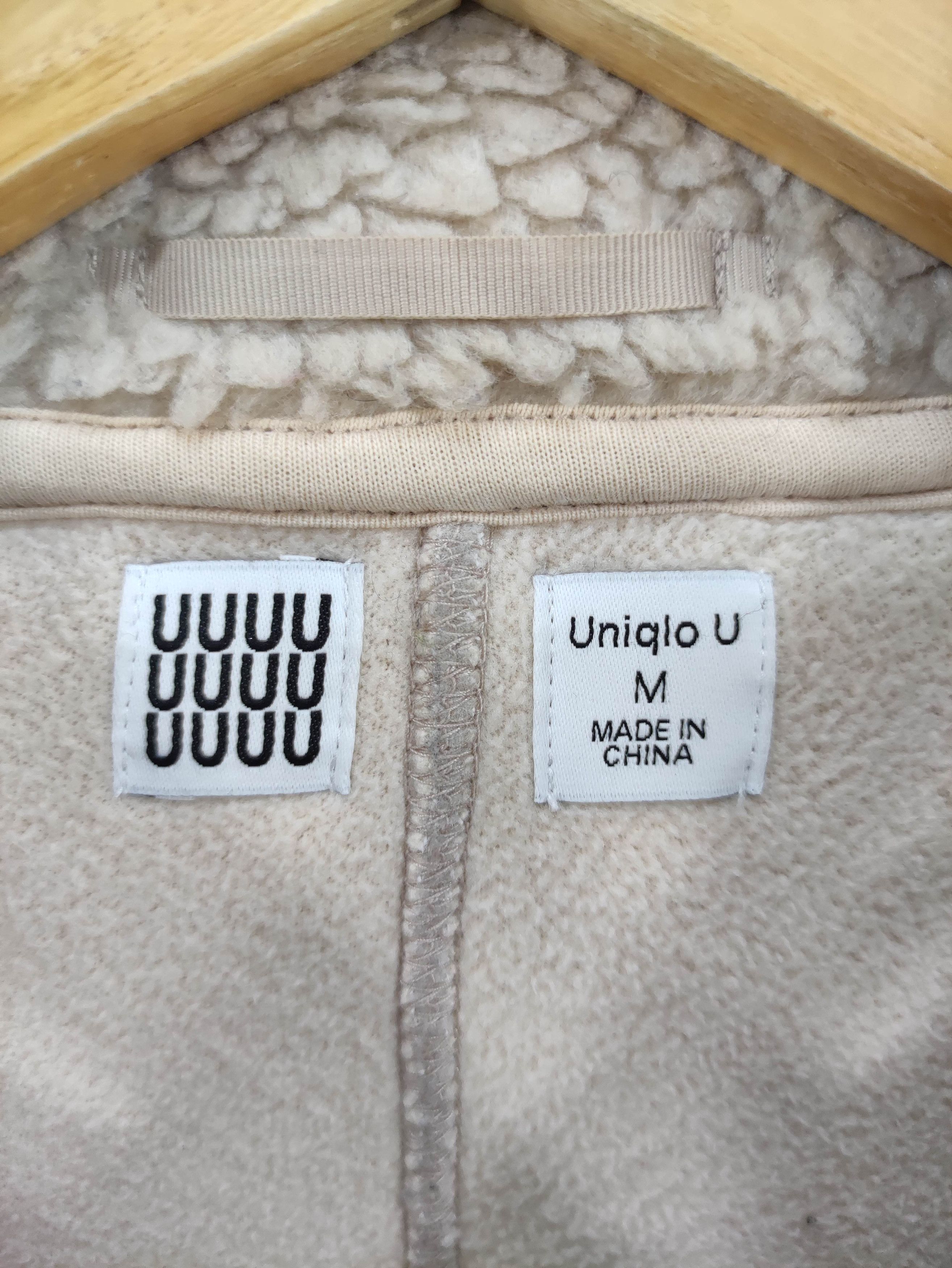 Lemaire × Uniqlo Lemaire U Uniqlo Sherpa Jacket Zipper Size M / US 6-8 / IT 42-44 - 2 Thumbnail