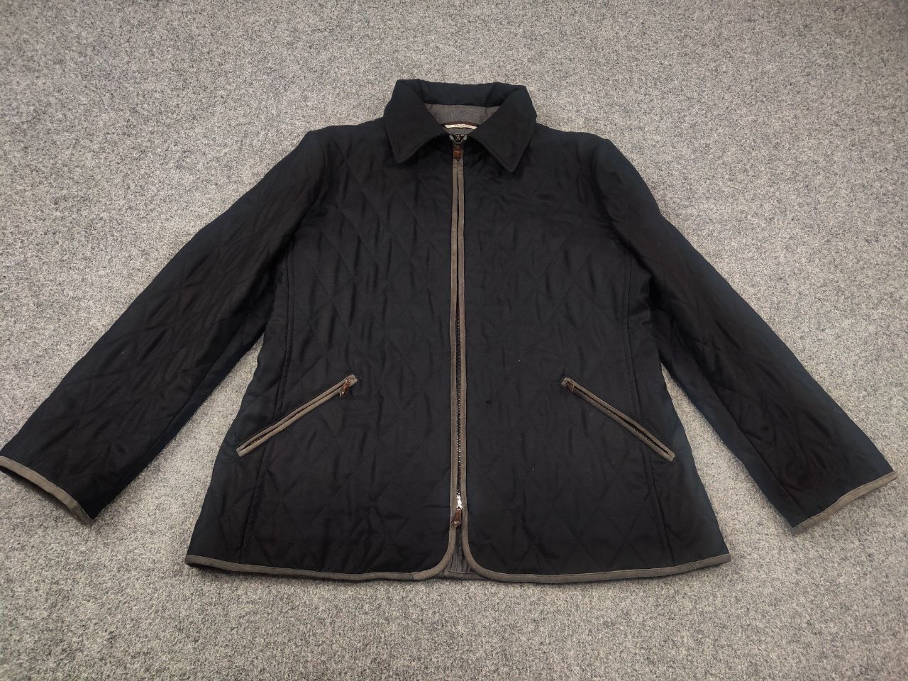 Colombo Colombo Italy Design cashmere quality Zip Black Jacket Size L / US 10 / IT 46 - 3 Thumbnail