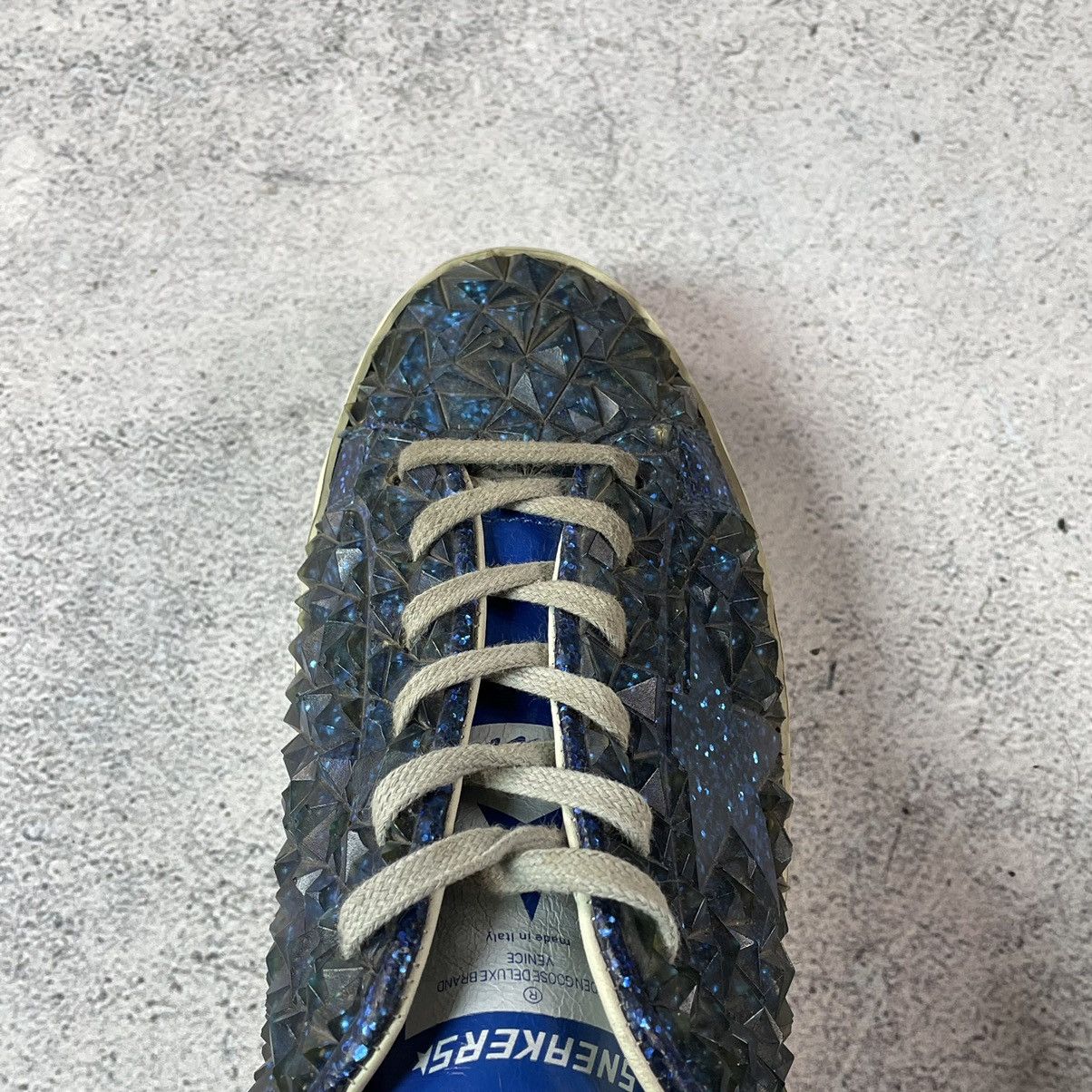 Golden Goose GOLDEN GOOSE SUPERSTAR 3D Crystal effect Glitter Sneakers Size US 9 / IT 39 - 11 Thumbnail