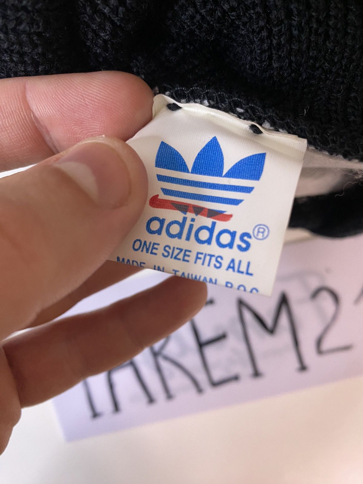 Vintage Adidas vintage balaclava hat Size ONE SIZE - 4 Thumbnail