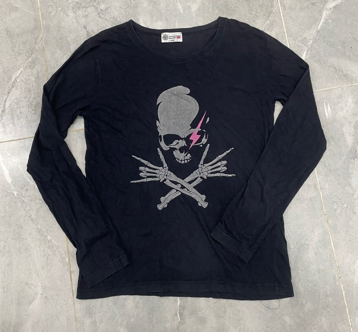 Edwin × Vintage EDWIN BREAKERS SKULL TEE Size US L / EU 52-54 / 3 - 1 Thumbnail