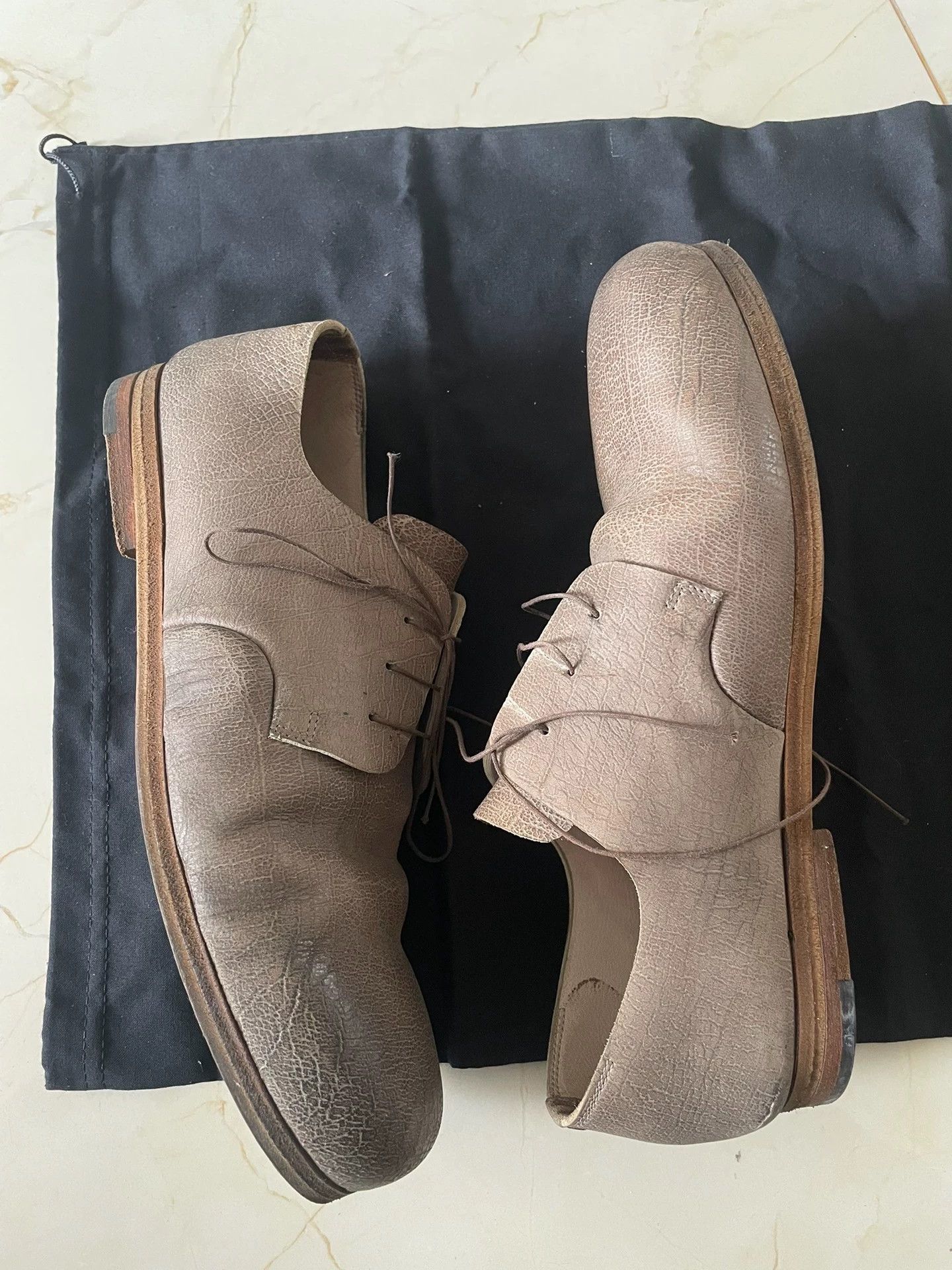Marsell Marsell Bolla Horsehide Derby Shoes 42 Size US 9 / EU 42 - 3 Thumbnail