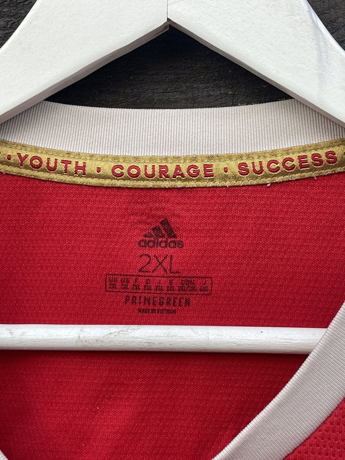 Adidas 2021 Adidas Ronaldo soccer jersey #7 red Size US XXL / EU 58 / 5 - 5 Thumbnail