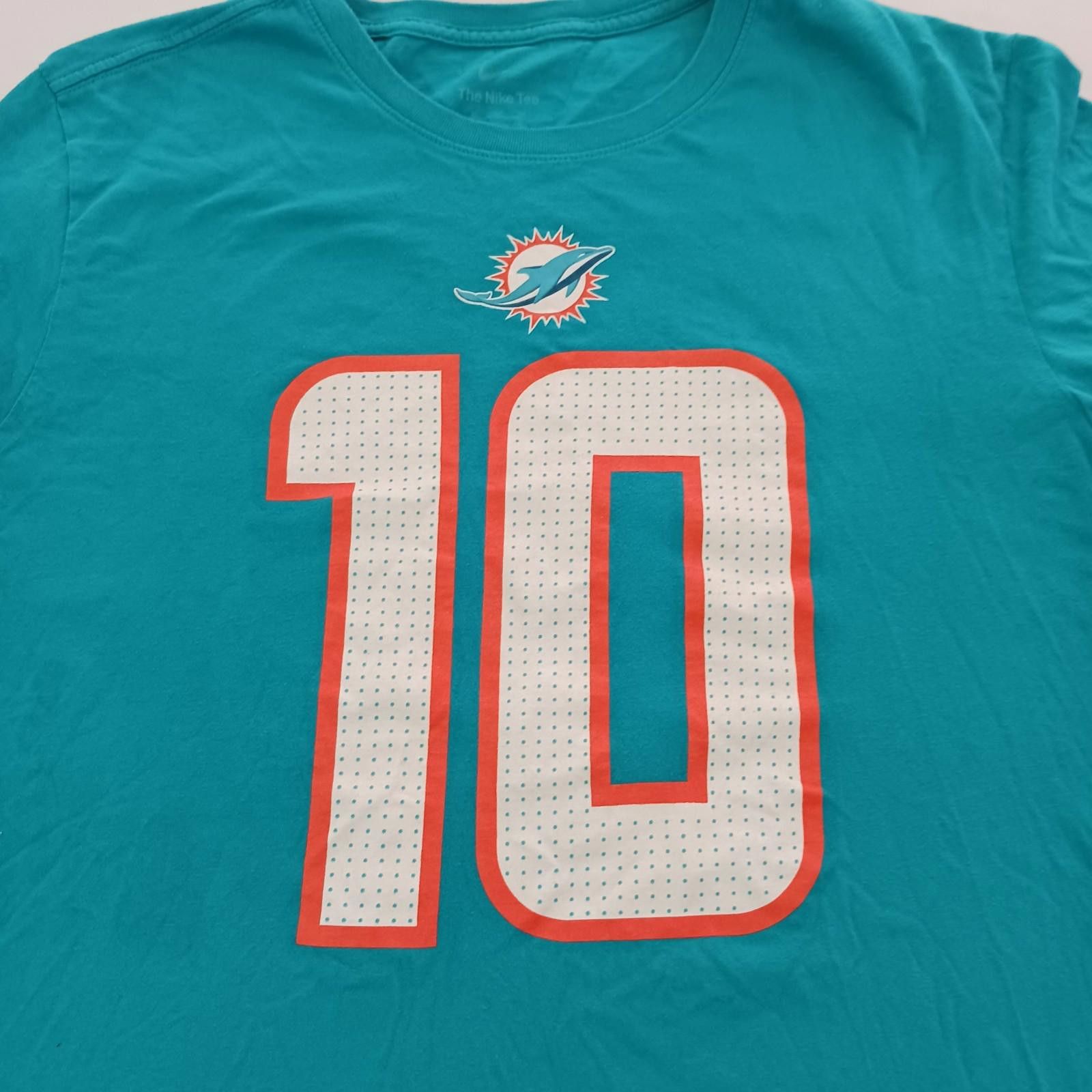 Nike Miami Dolphins T-Shirt Men's XL Green HILL # 17 The Nike Tee Size ONE SIZE - 8 Thumbnail