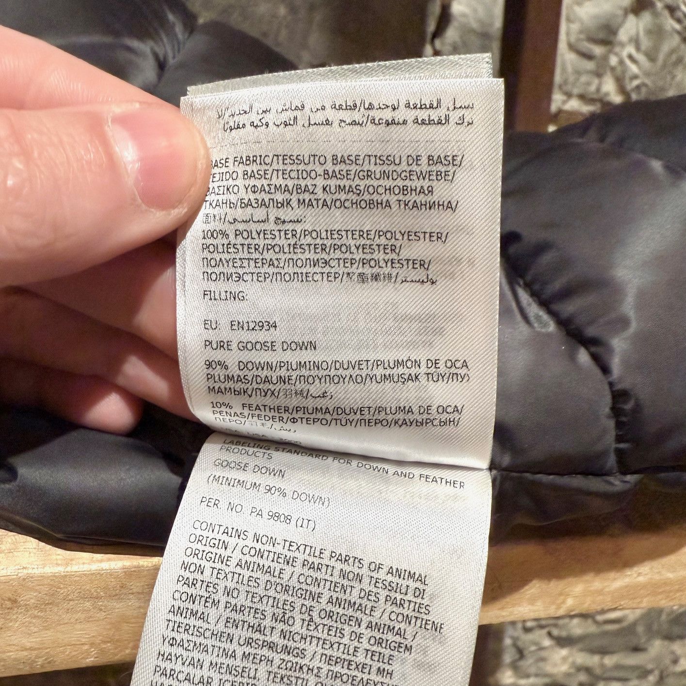 Moncler × Rick Owens Moncler X Rick Owens Radiance Quilted Padded Scarf Size ONE SIZE - 8 Thumbnail