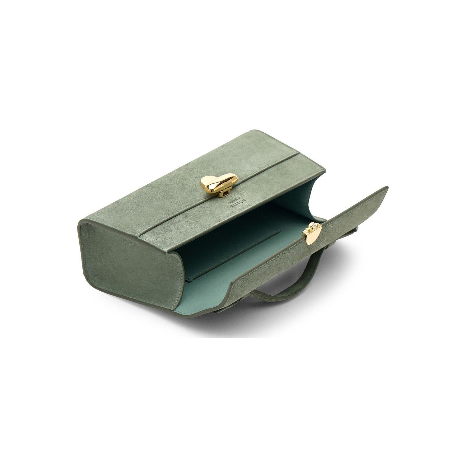 Savette SAVETTE Cactus Symmetry suede clutch Bag New & Authentic Size ONE SIZE - 3 Thumbnail