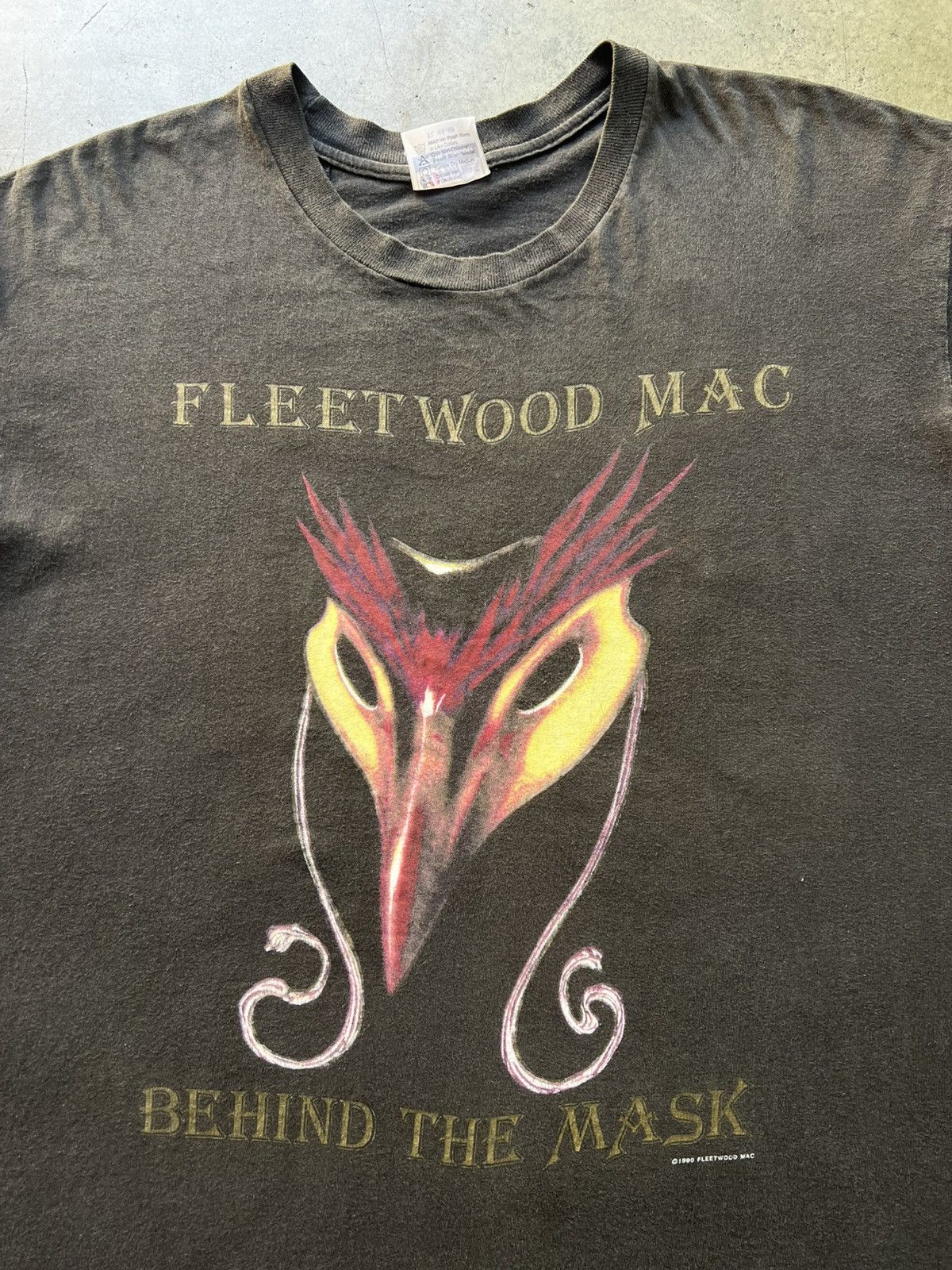 Band Tees 1990 Fleetwood Mac Behind The Mask Tour Band Tee Shirt Size US XL / EU 56 / 4 - 3 Thumbnail