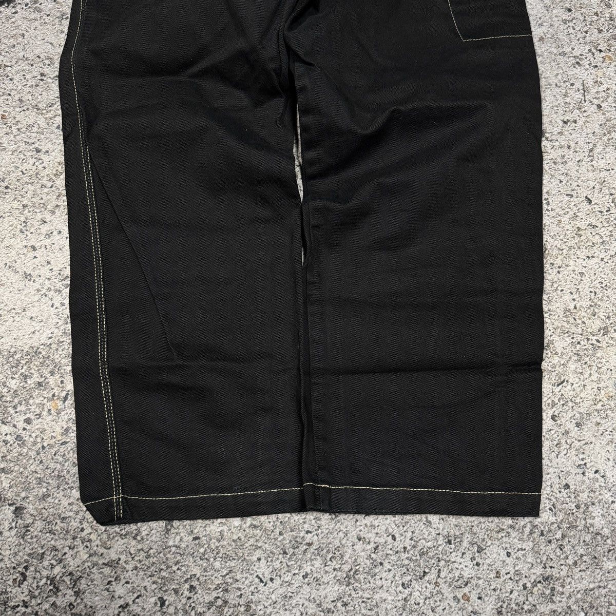 Vintage Y2K Jordin Black Wide Baggy Skater Jeans ERD Grunge Jnco Size US 35 - 11 Thumbnail