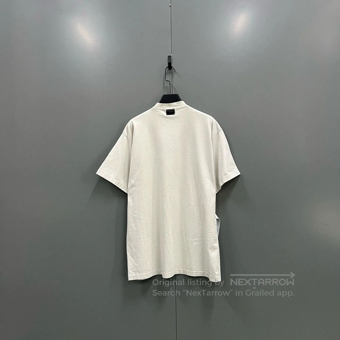 Balenciaga balenciaga xxxl embroidered logo short sleeve shirt. Size US XXL / EU 58 / 5 - 2 Thumbnail