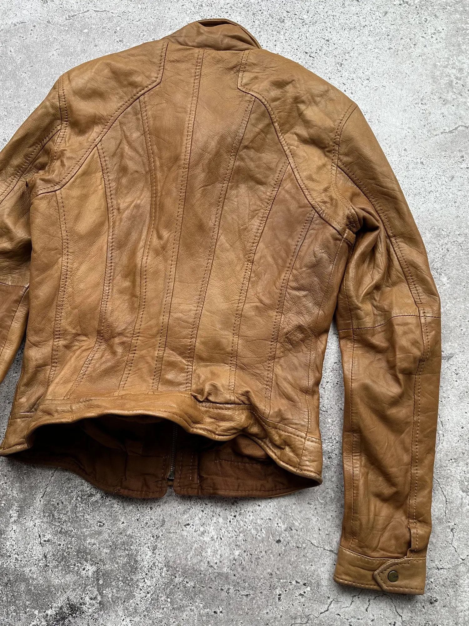 Japanese Brand Vintage Leather Jacket C171(V49) Size M / US 6-8 / IT 42-44 - 12 Thumbnail