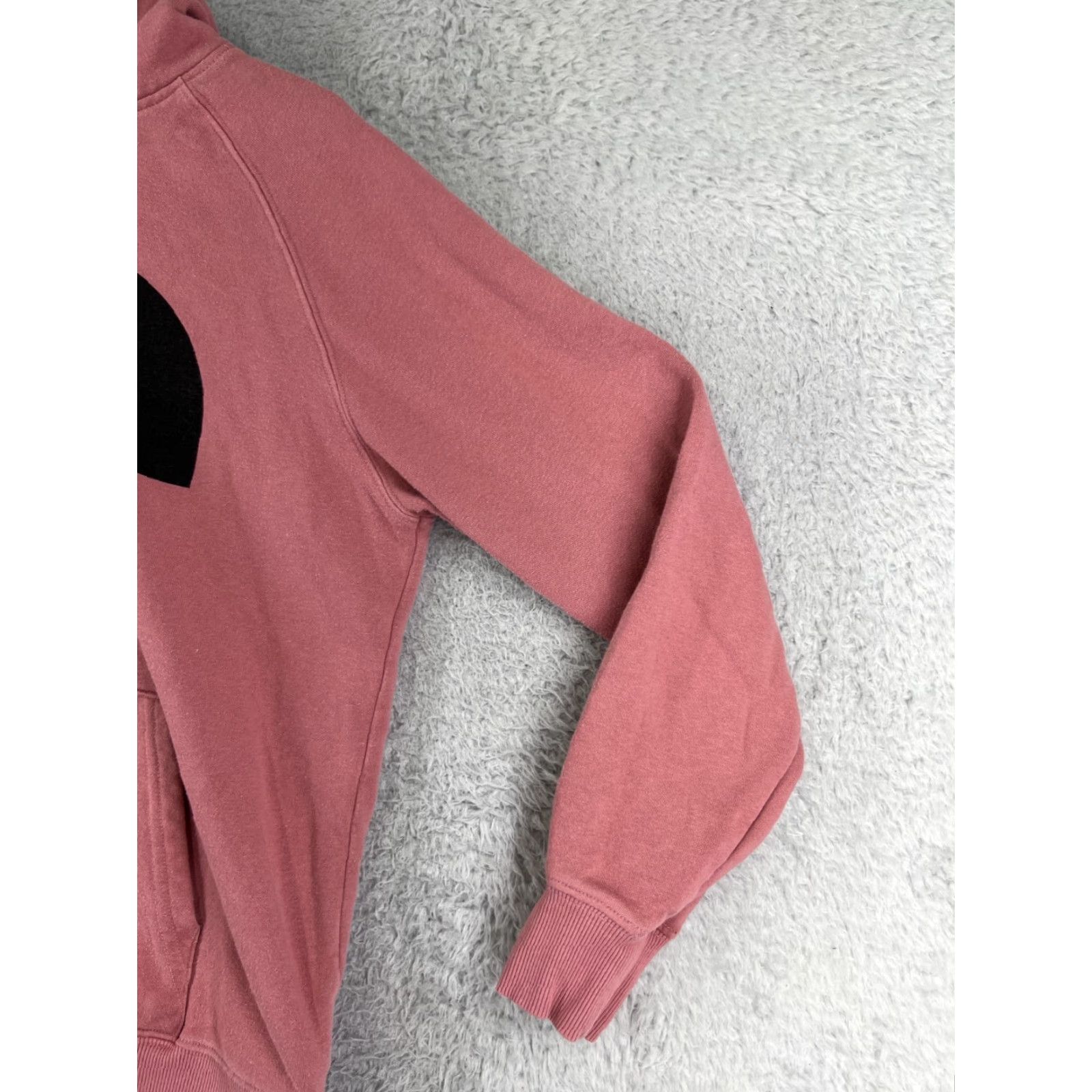 The North Face The North Face Womens Pink Hoodie Pullover Long Sleeve Activewear Small Cotton Jersey Size S / US 4 / IT 40 - 2 Thumbnail