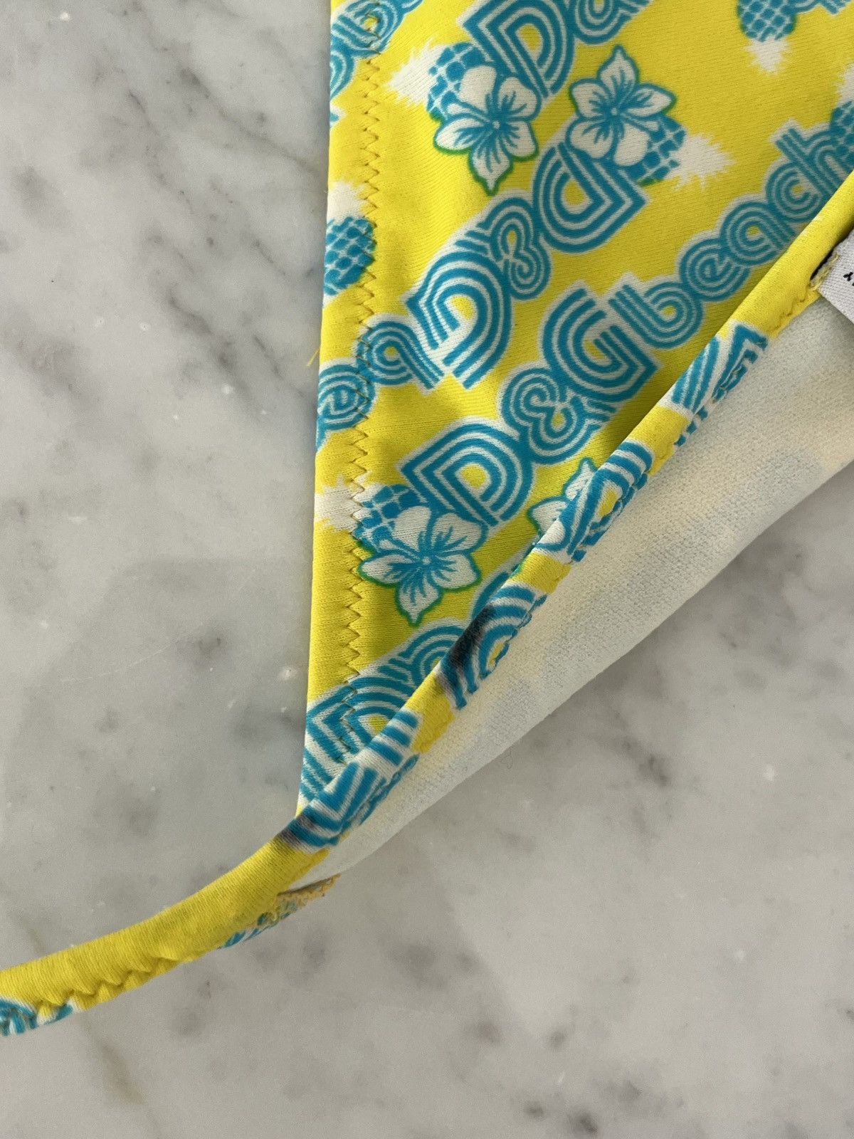 Dolce & Gabbana DOLCE & GABBANA BEACHWEAR BIKINI Y2K BATHING SUIT SET Size ONE SIZE - 8 Thumbnail