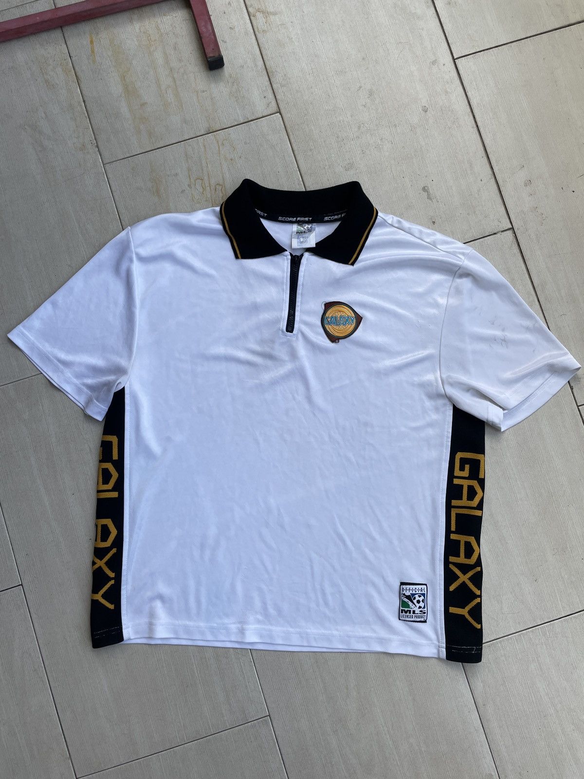 Vintage Very Rare Vintage Soccer LA Galaxy Jersey Size US XL / EU 56 / 4 - 1 Thumbnail