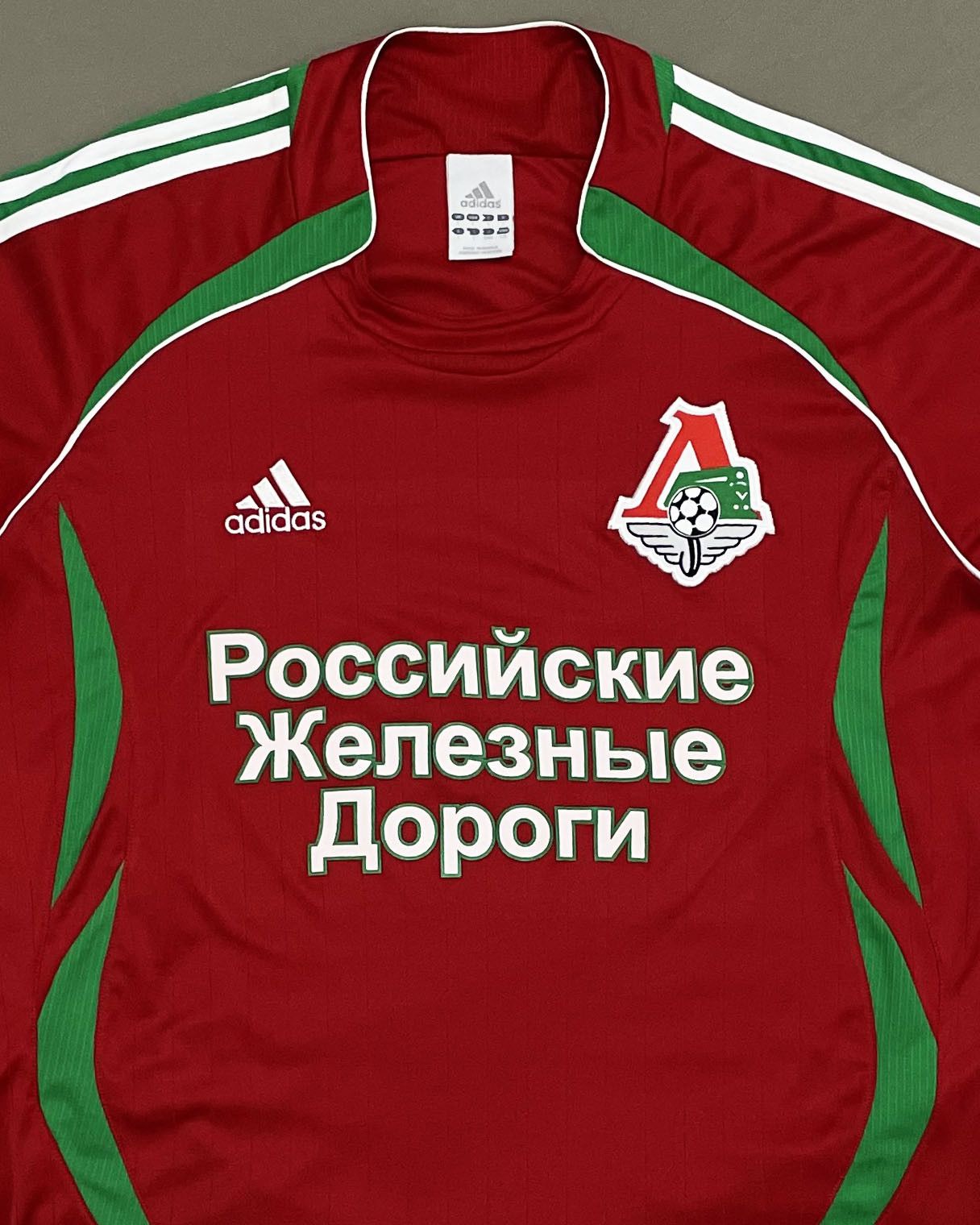 Adidas Lokomotiv Moscow Home Kit 2006 Size US L / EU 52-54 / 3 - 3 Thumbnail