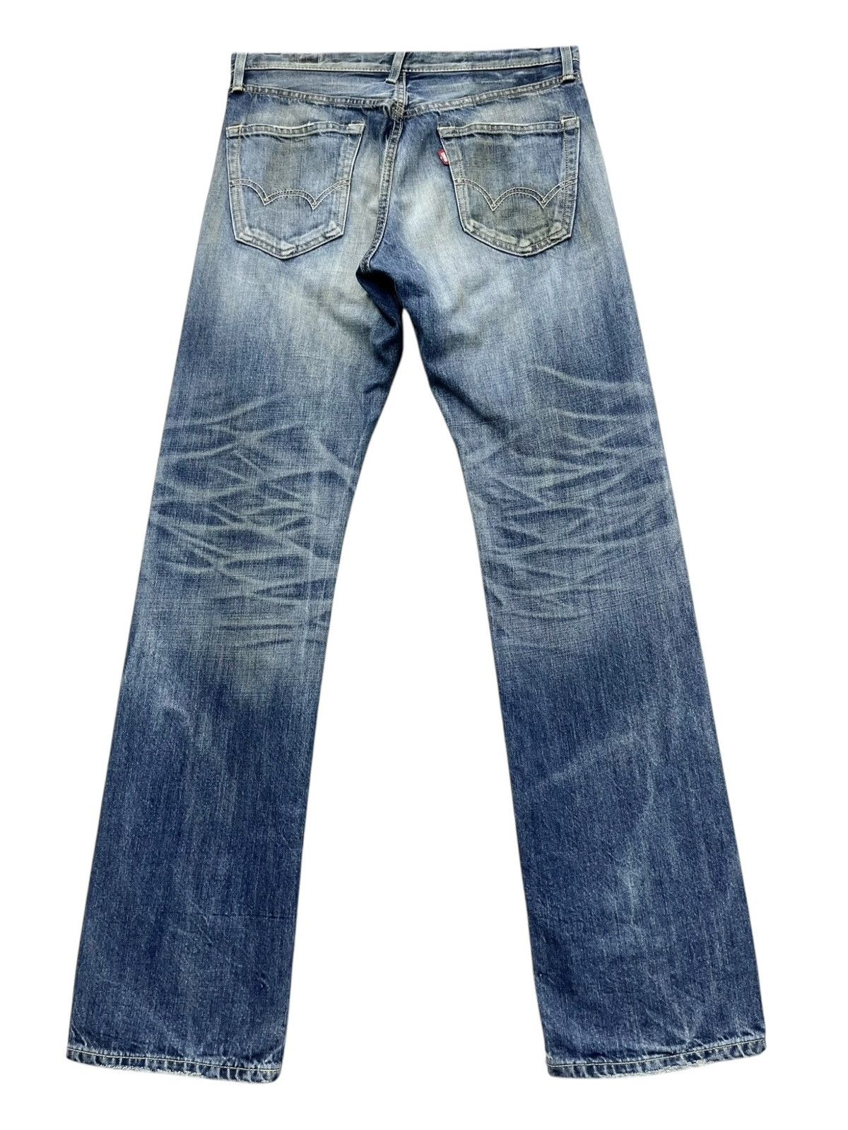 Edwin 🔥Vintage Grunge Mudwash Patchwork Ripped Denim Kurt Cobain Size US 31 - 5 Thumbnail