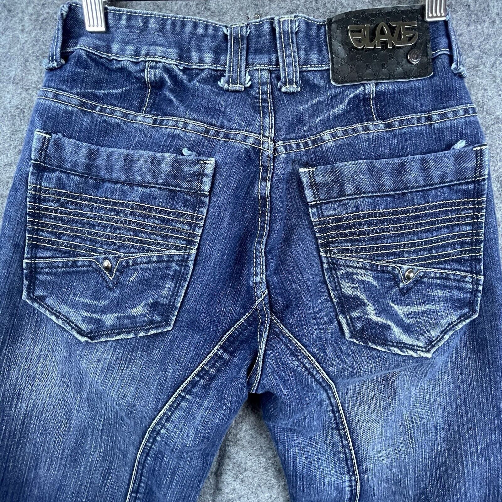 Blaze Blaze Jeans 30 Never Legal Riding Cowboy Straight Western Size US 30 / EU 46 - 3 Thumbnail